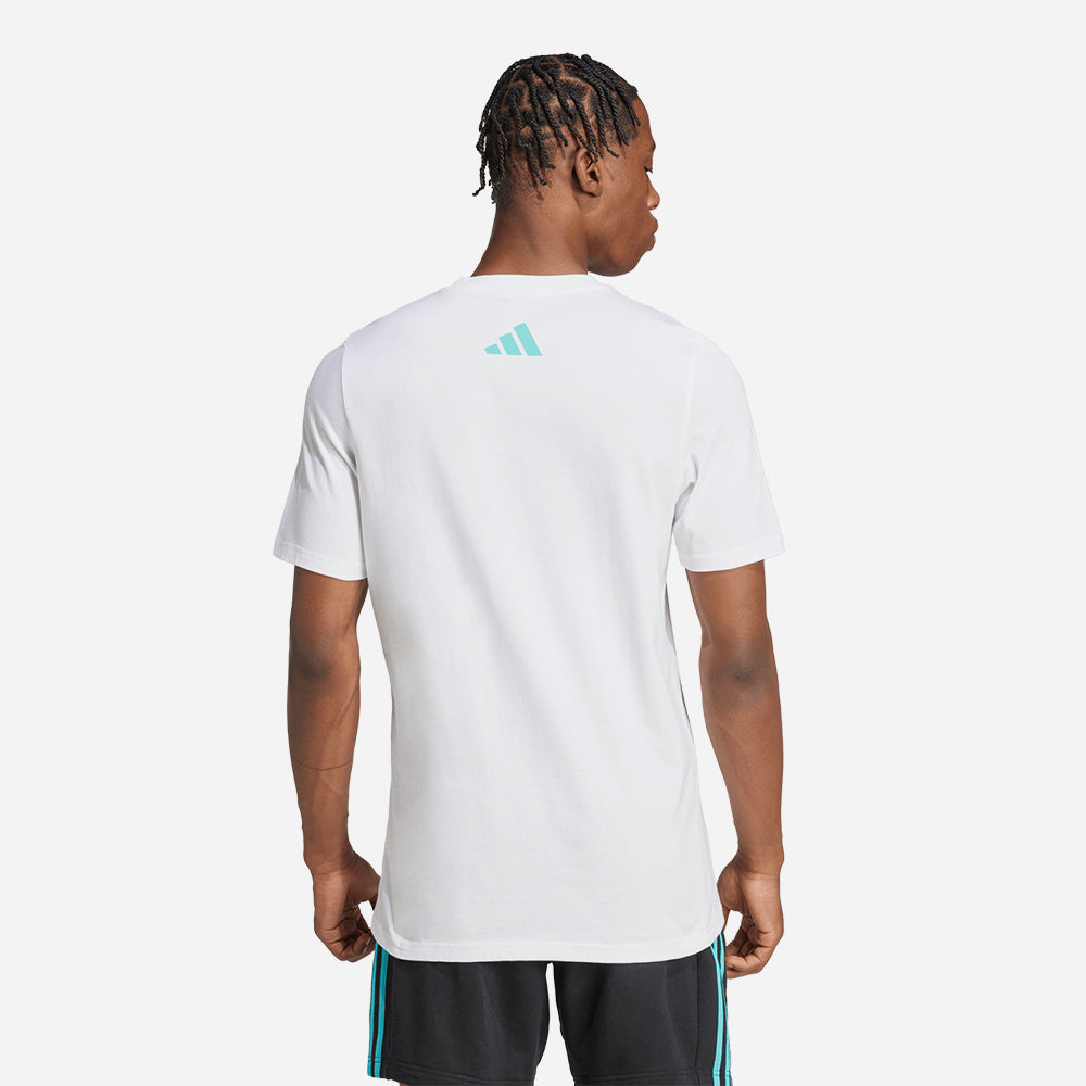 Áo Thun Nam Adidas Mer Dna - Trắng - Supersports Vietnam
