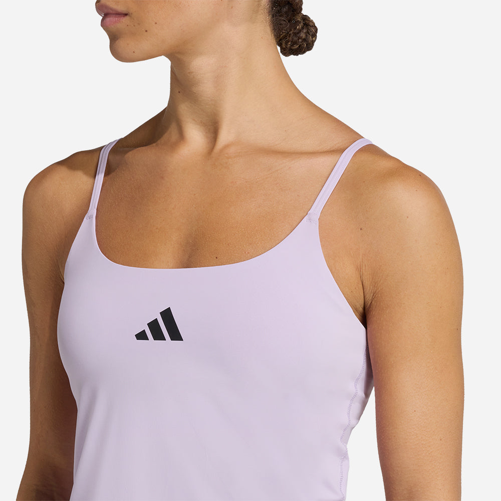 Áo Ba Lỗ Nữ Adidas Optime - Tím - Supersports Vietnam