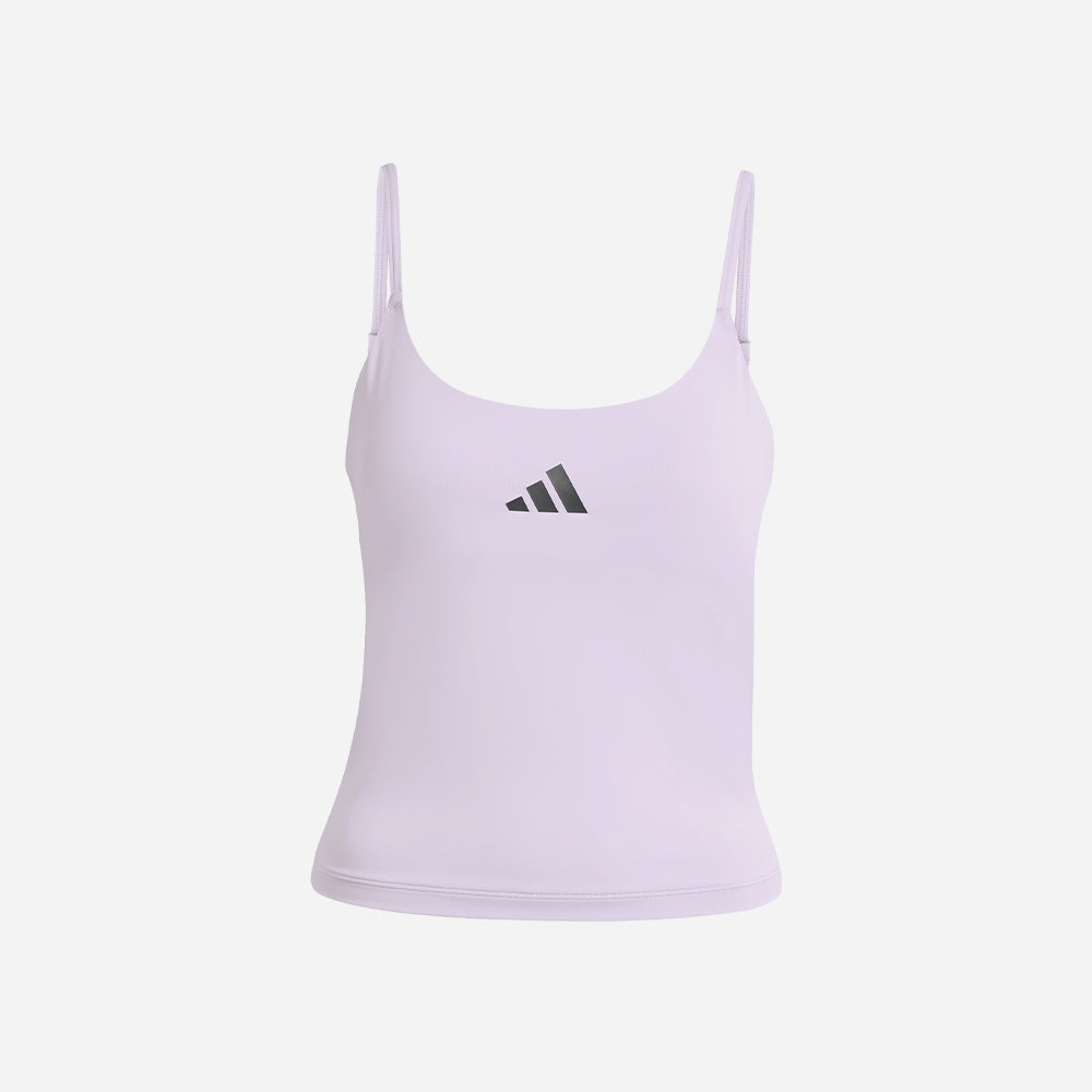 Áo Ba Lỗ Nữ Adidas Optime - Tím - Supersports Vietnam