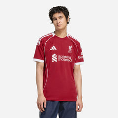 Áo Đá Bóng Nam Adidas Liverpool Sân Nhà 25/26 - Đỏ - Supersports Vietnam