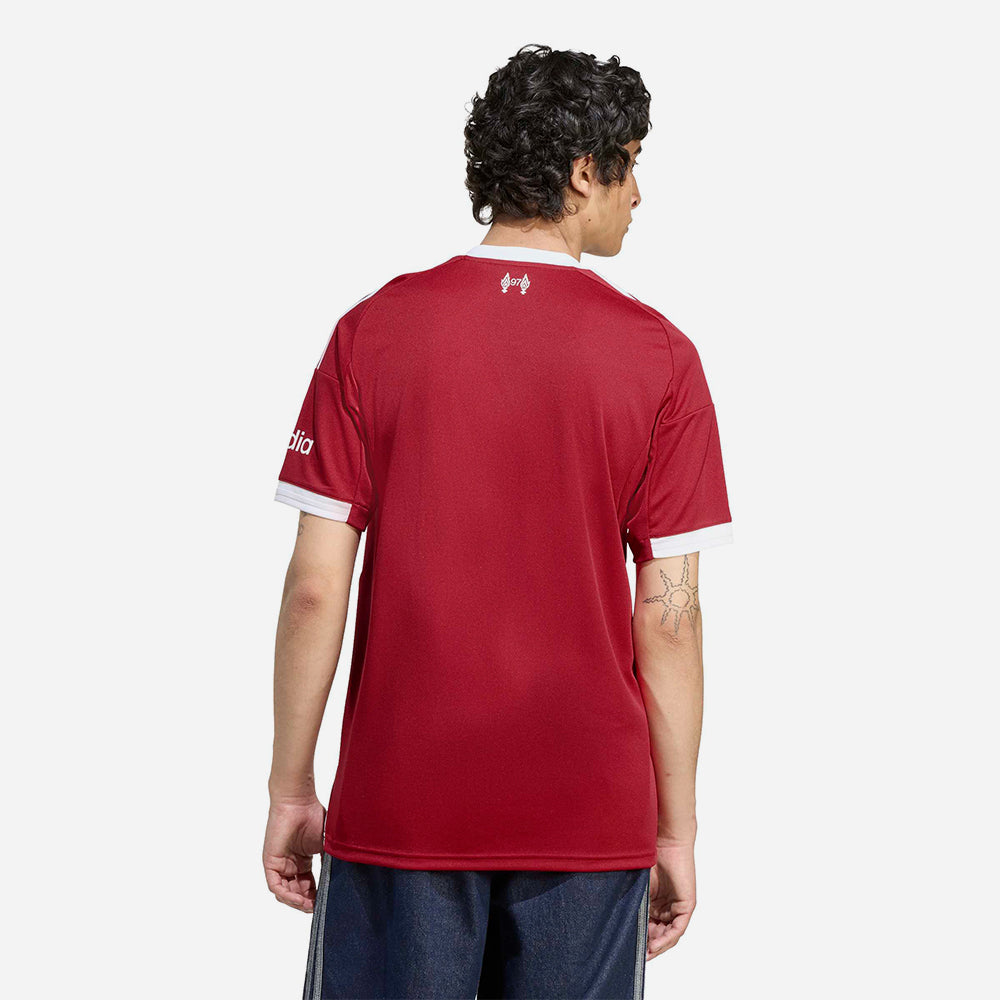 Áo Đá Bóng Nam Adidas Liverpool Sân Nhà 25/26 - Đỏ - Supersports Vietnam
