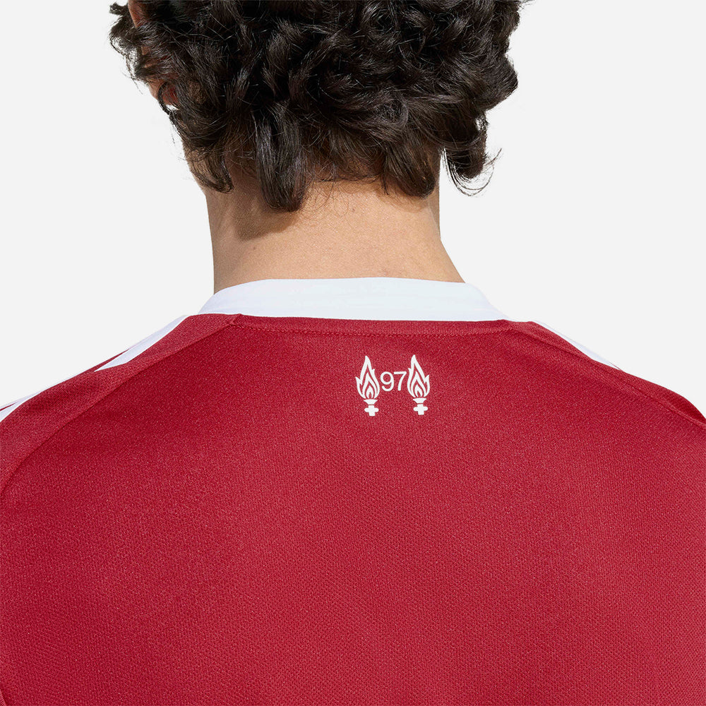 Áo Đá Bóng Nam Adidas Liverpool Sân Nhà 25/26 - Đỏ - Supersports Vietnam
