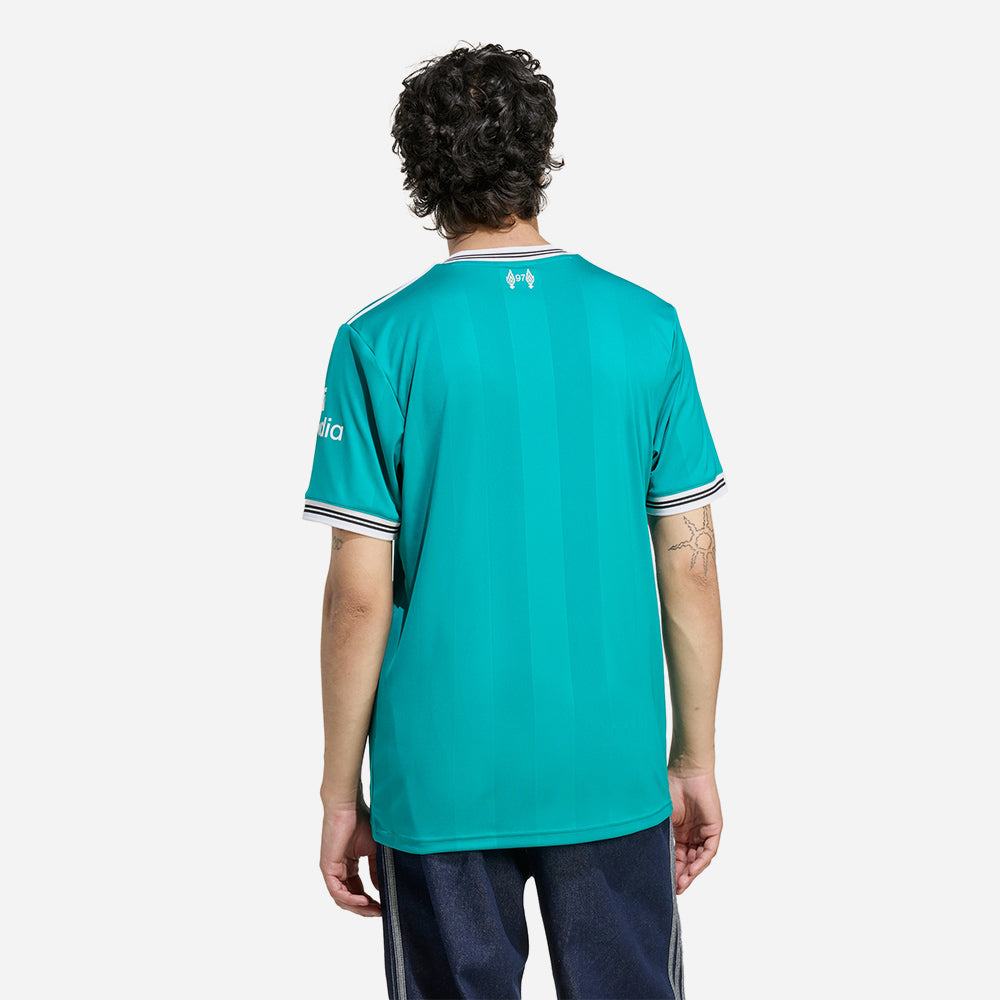 Áo Đá Bóng Nam Adidas Liverpool Fc Sân Thứ Ba Mùa Giải 25/26 - Xanh Dương - Supersports Vietnam