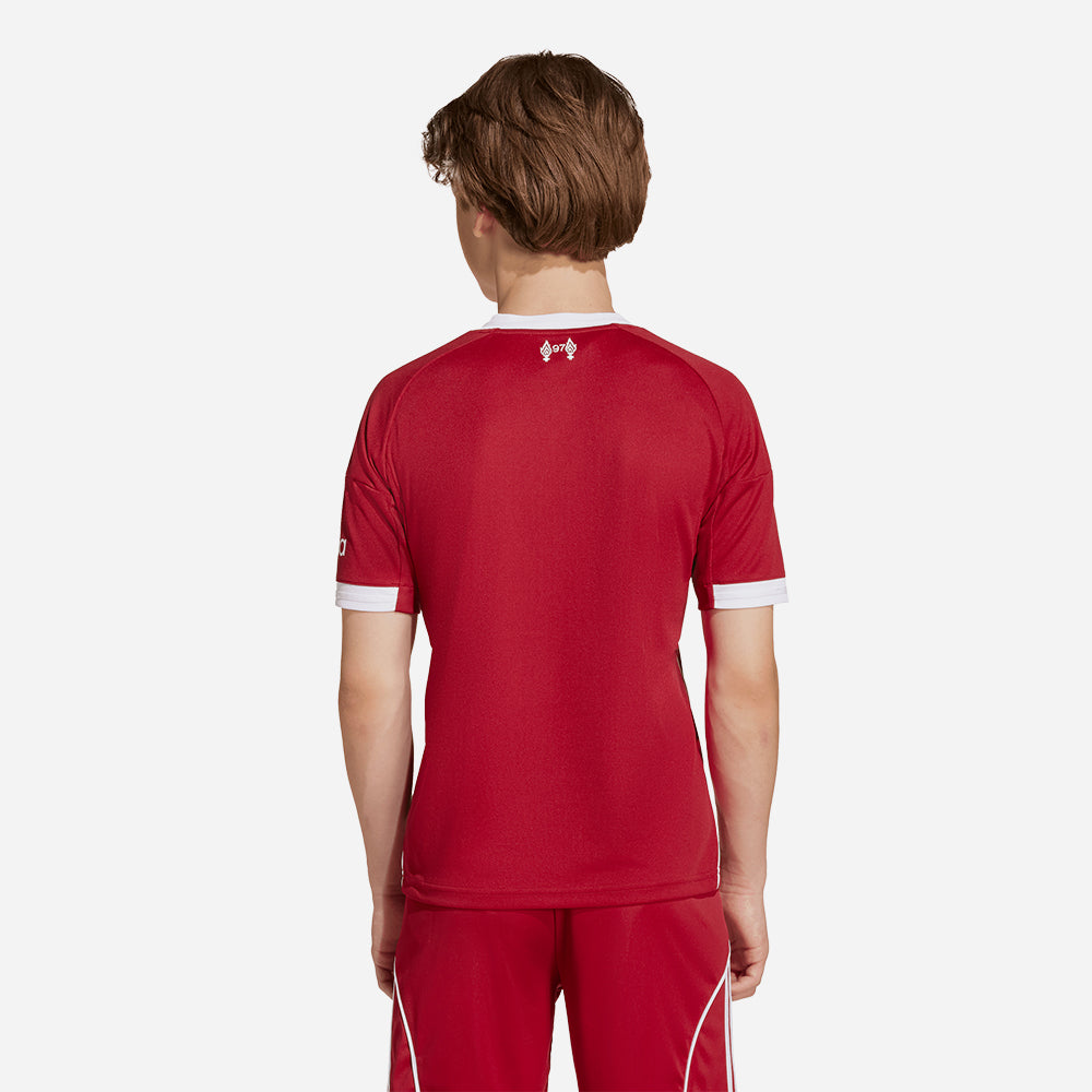 Áo Đá Bóng Trẻ Em Adidas Liverpool Sân Nhà 25/26 - Đỏ - Supersports Vietnam