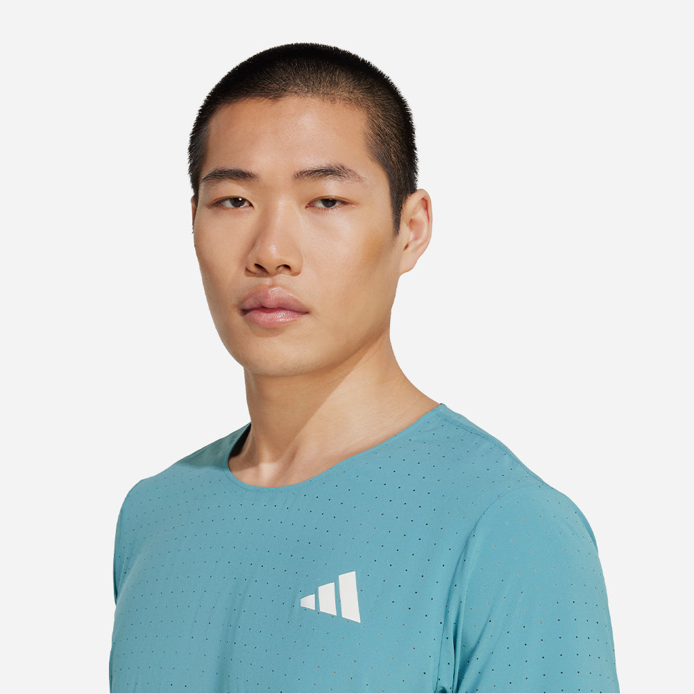 Áo Thun Nam Adidas Adizero - Xanh Dương - Supersports Vietnam