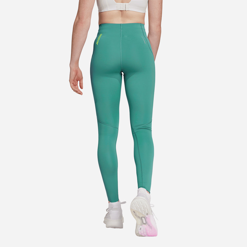 Quần Bó Thể Thao Nữ Adidas Adizero - Xanh Lá - Supersports Vietnam