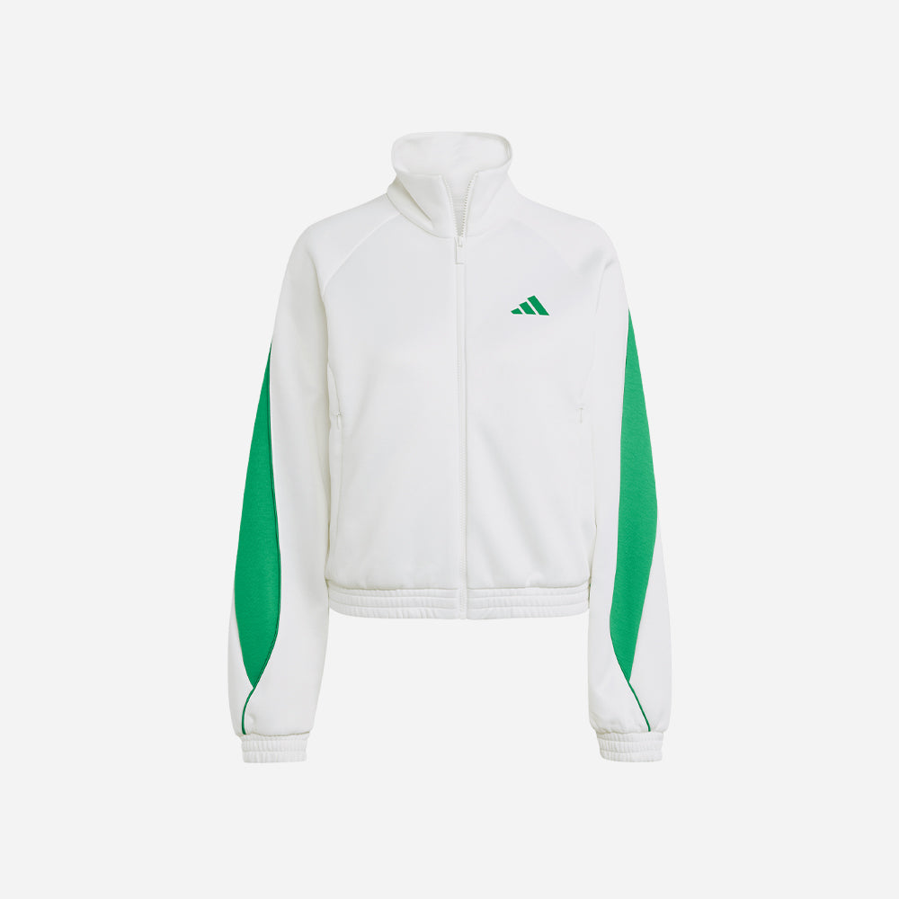 Áo Khoác Nữ Adidas Stadium - Trắng - Supersports Vietnam