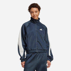 Women's Adidas Stadium Track Jacket - Navy