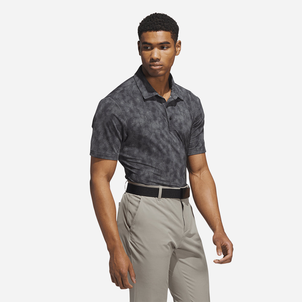 Áo Polo Nam Adidas Ultimate365 Textured Print - Xám - Supersports Vietnam