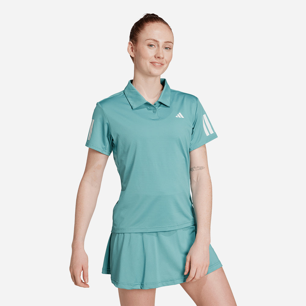 Áo Polo Nữ Adidas Club Tennis Climacool 3-Stripes - Xanh Dương - Supersports Vietnam