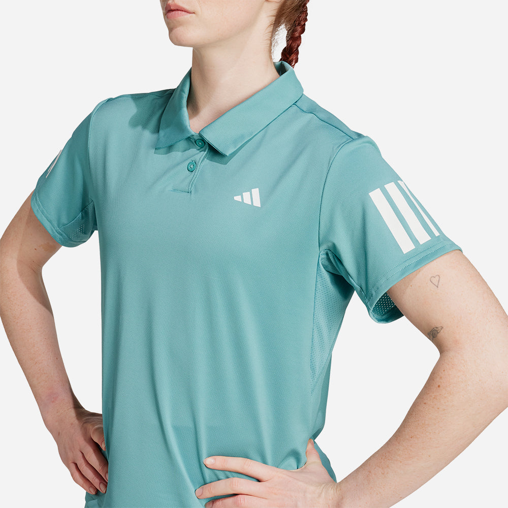 Áo Polo Nữ Adidas Club Tennis Climacool 3-Stripes - Xanh Dương - Supersports Vietnam