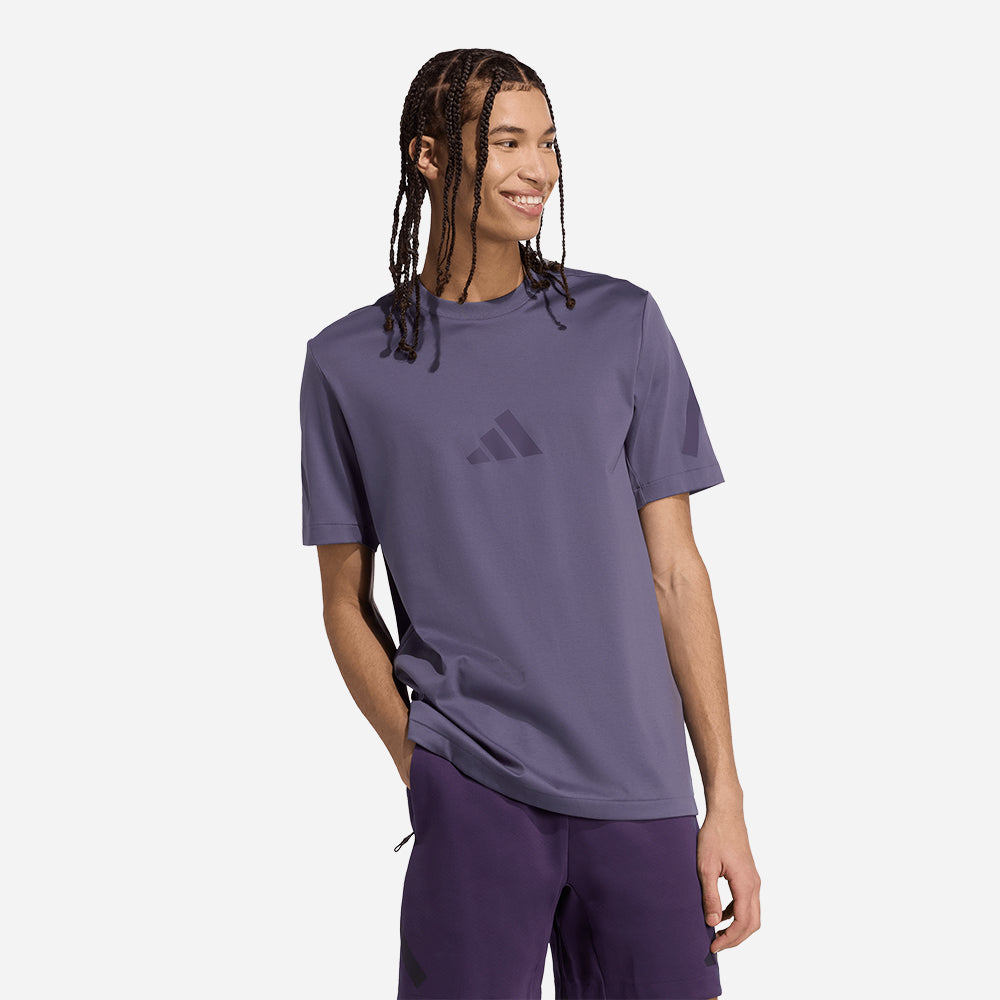 Áo Thun Nam Adidas Z.N.E. - Tím - Supersports Vietnam