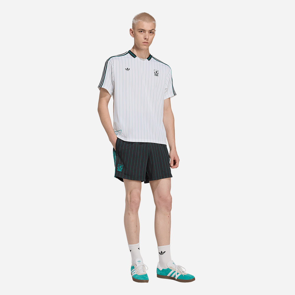 Áo Đá Bóng Nam Adidas Liverpool Icon - Trắng - Supersports Vietnam