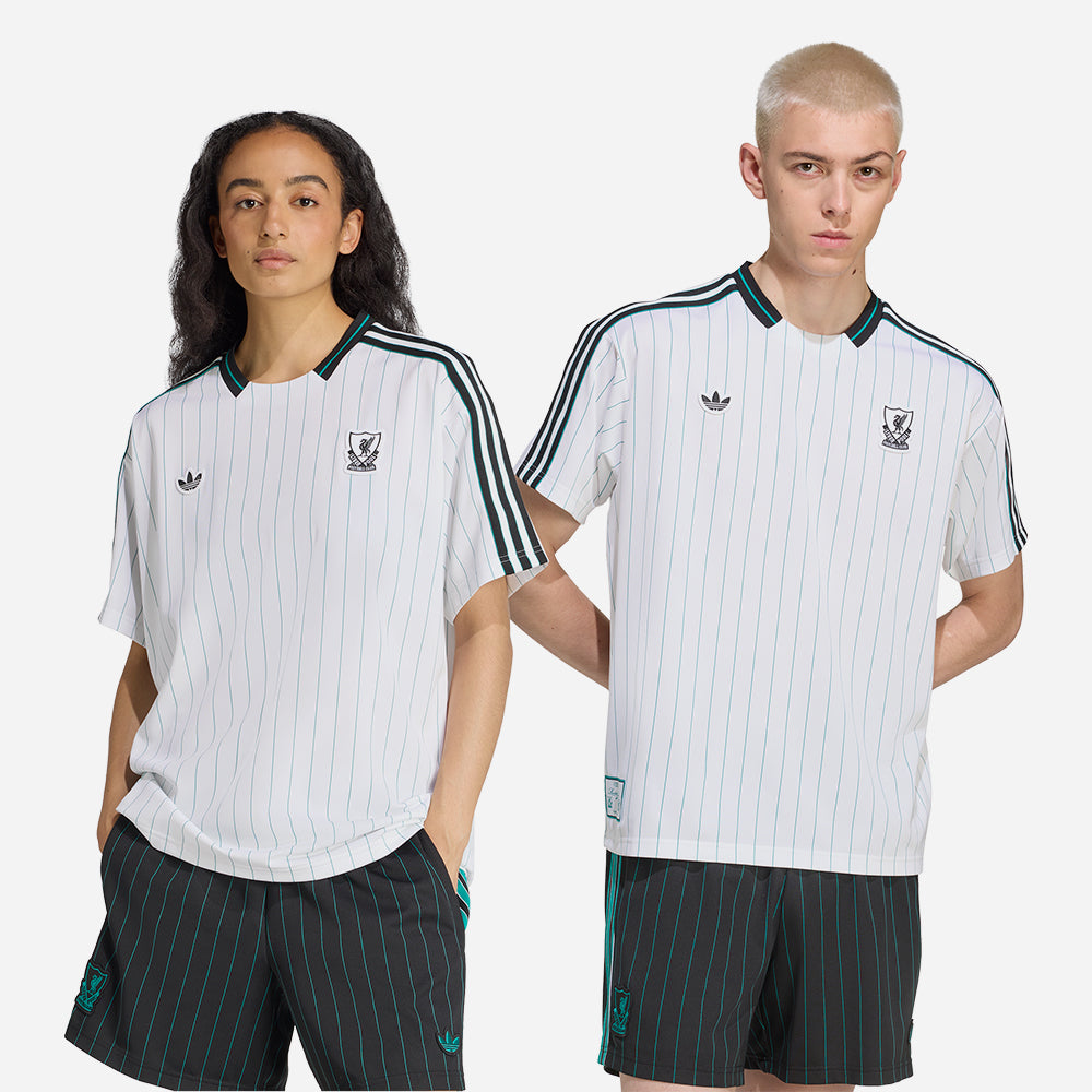 Áo Đá Bóng Nam Adidas Liverpool Icon - Trắng - Supersports Vietnam