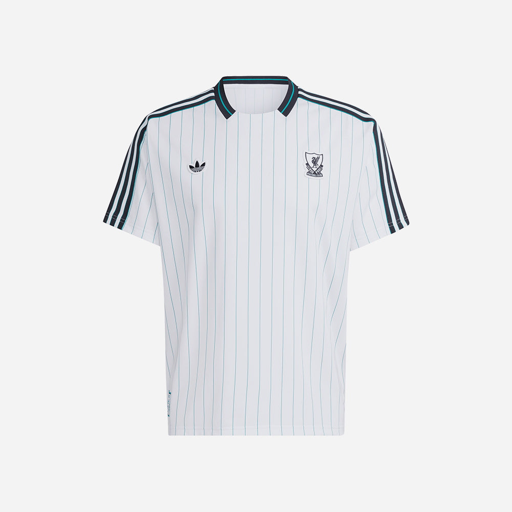 Áo Đá Bóng Nam Adidas Liverpool Icon - Trắng - Supersports Vietnam