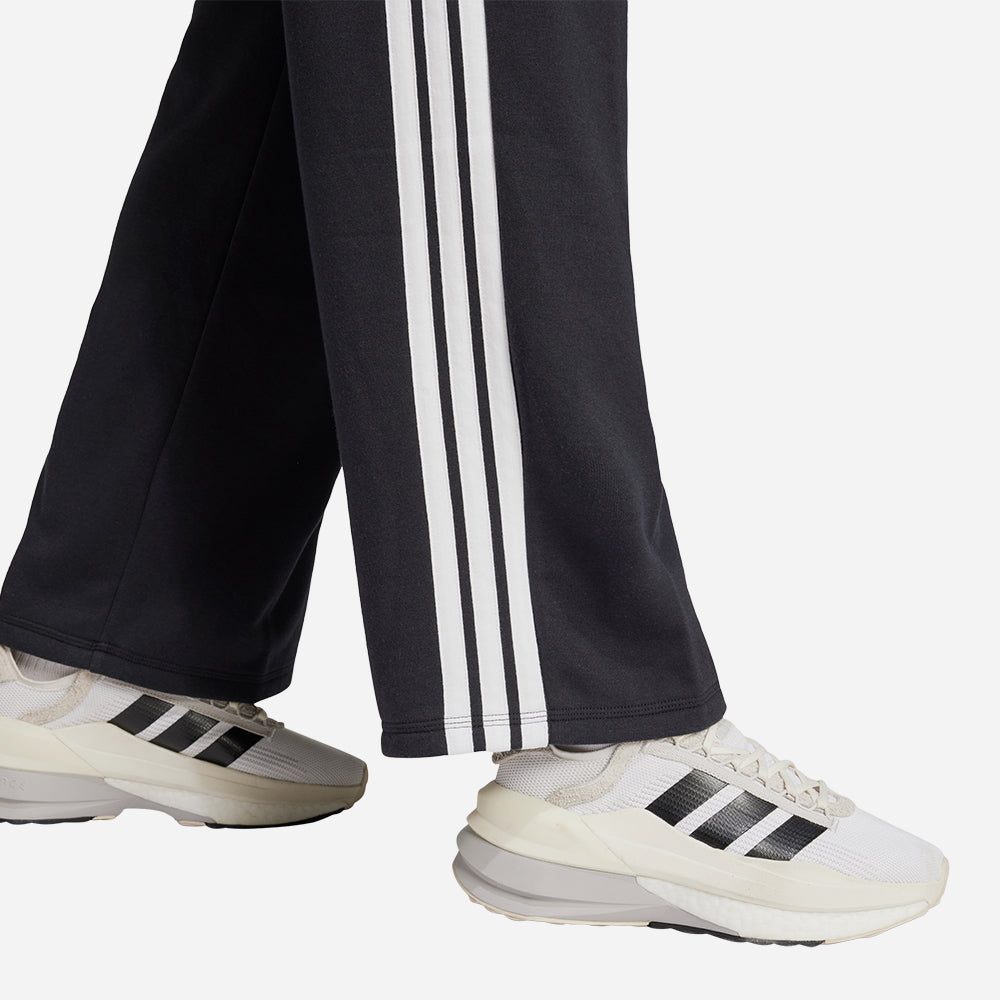 Quần Dài Thể Thao Nữ Adidas Kit 3-Stripes Regular Cuffed - Đen - Supersports Vietnam