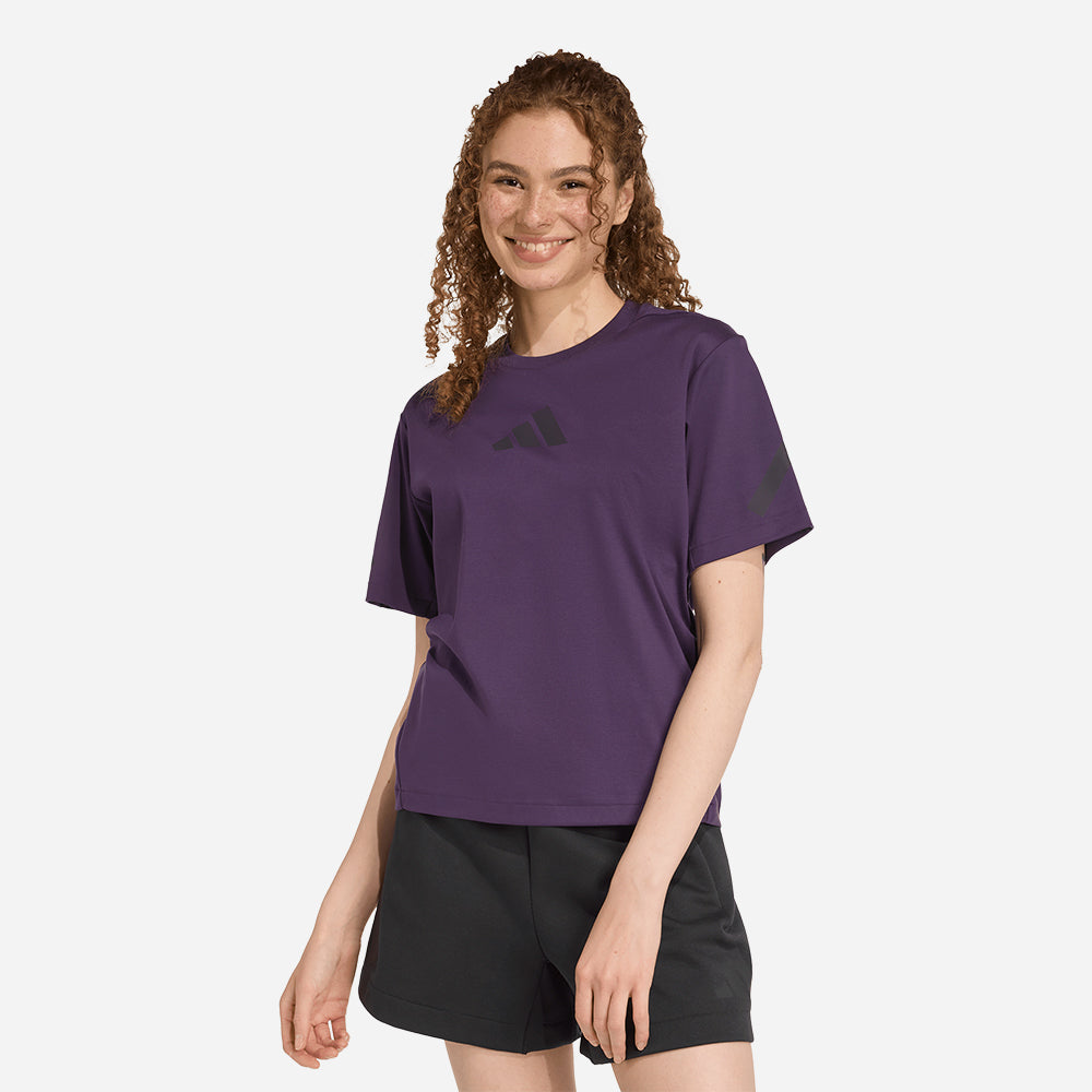 Áo Thun Nữ Adidas Z.N.E. - Tím - Supersports Vietnam