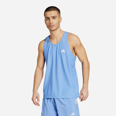 Áo Ba Lỗ Nam Adidas Own The Run - Xanh Dương - Supersports Vietnam