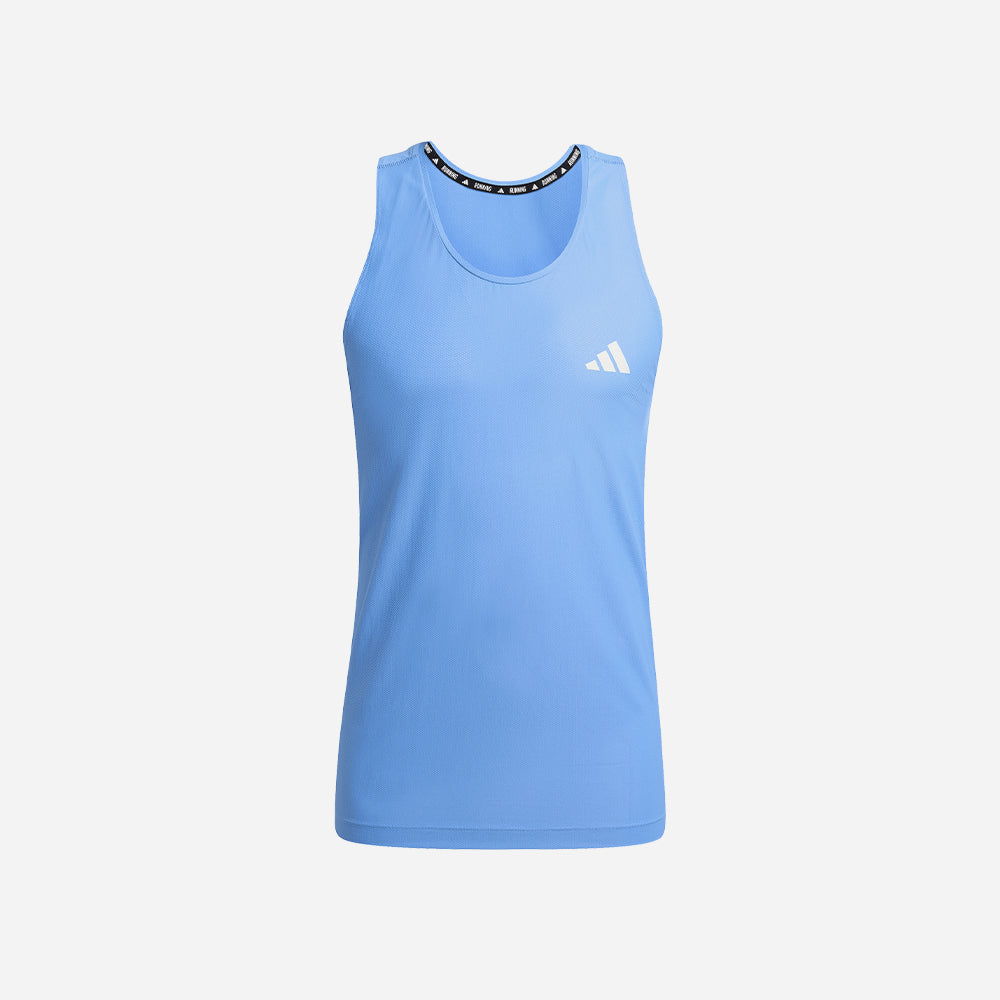 Áo Ba Lỗ Nam Adidas Own The Run - Xanh Dương - Supersports Vietnam