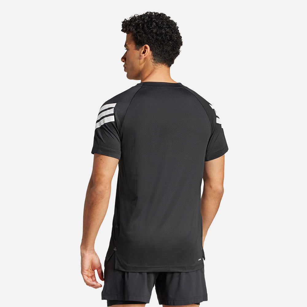 Áo Thun Nam Adidas Icon 3-Stripes - Đen - Supersports Vietnam