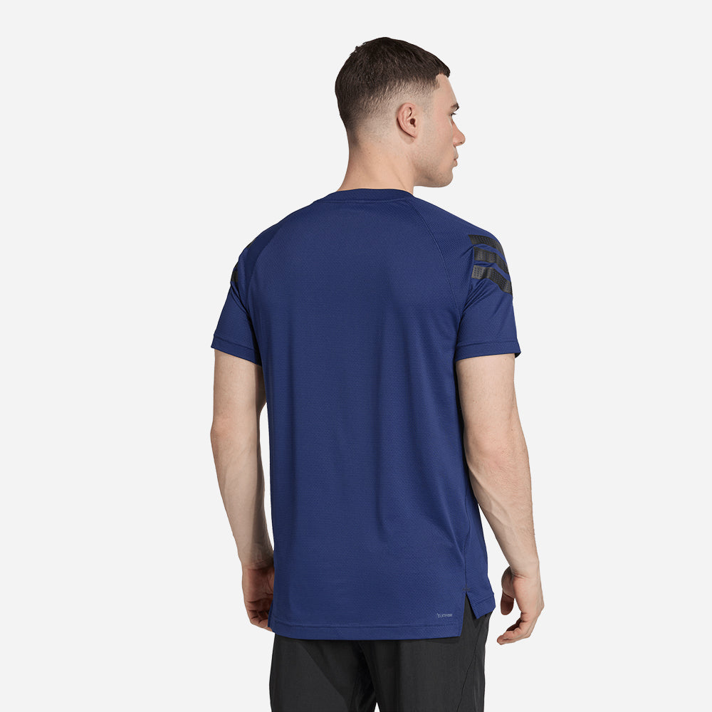 Áo Thun Nam Adidas Icon 3-Stripes - Xanh Navy - Supersports Vietnam