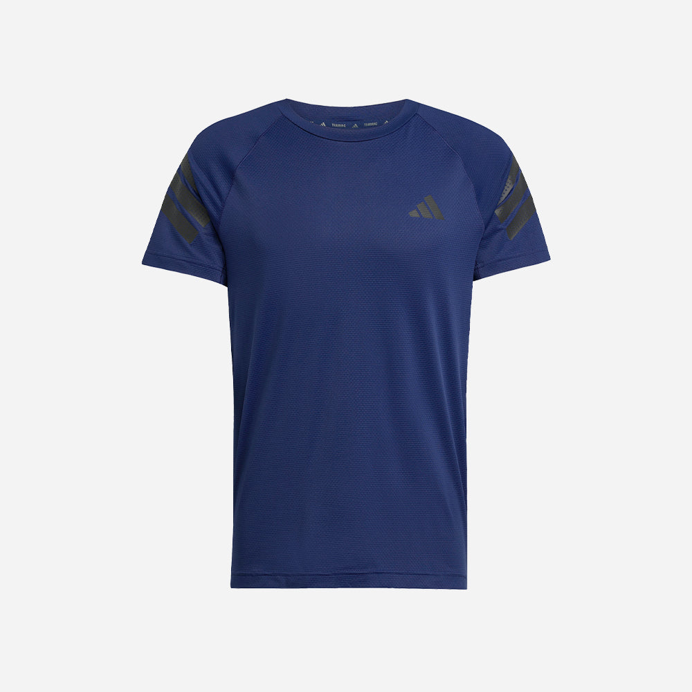 Áo Thun Nam Adidas Icon 3-Stripes - Xanh Navy - Supersports Vietnam