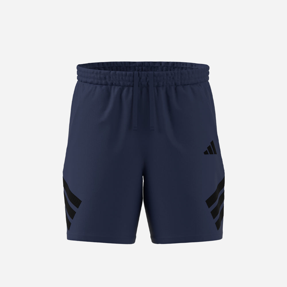 Quần Ngắn Thể Thao Nam Adidas Icon 3-Stripes - Xanh Navy - Supersports Vietnam