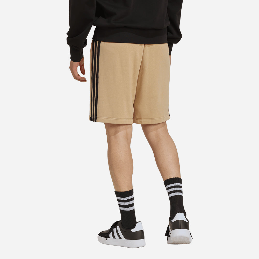 Quần Ngắn Thời Trang Nam Adidas Essential 3-Stripes French Terry - Be - Supersports Vietnam