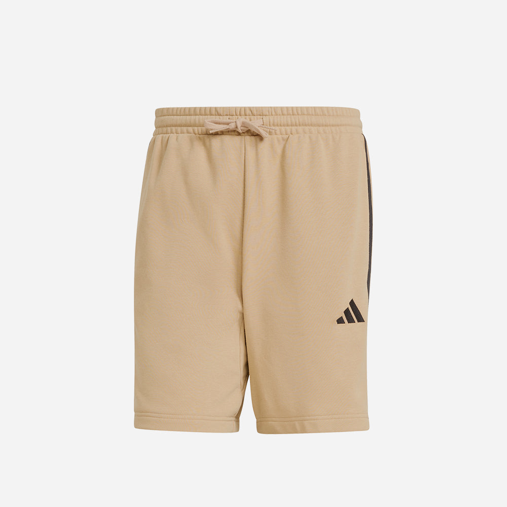 Quần Ngắn Thời Trang Nam Adidas Essential 3-Stripes French Terry - Be - Supersports Vietnam