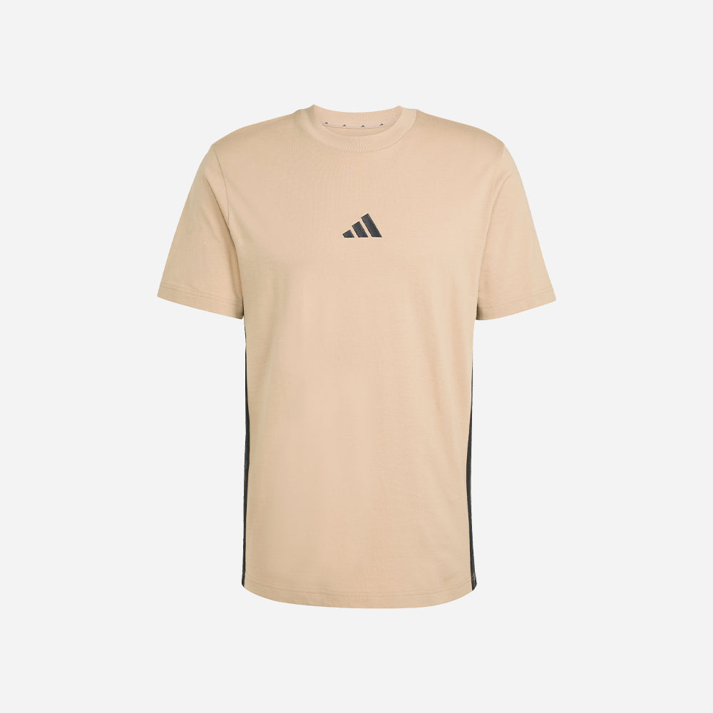Áo Thun Nam Adidas Essentials 3-Stripes Single Jersey - Be - Supersports Vietnam