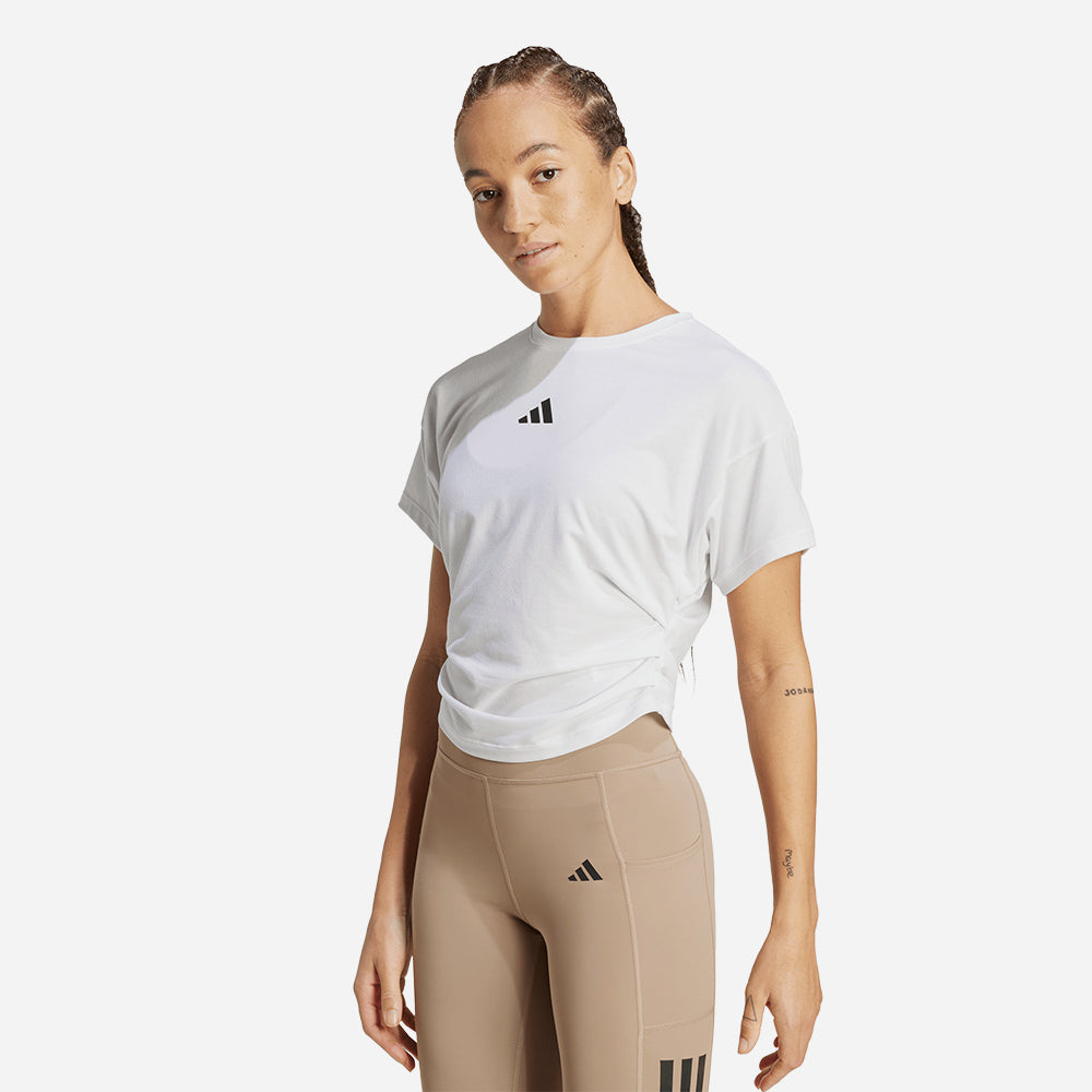 Áo Thun Nữ Adidas Power - Trắng - Supersports Vietnam