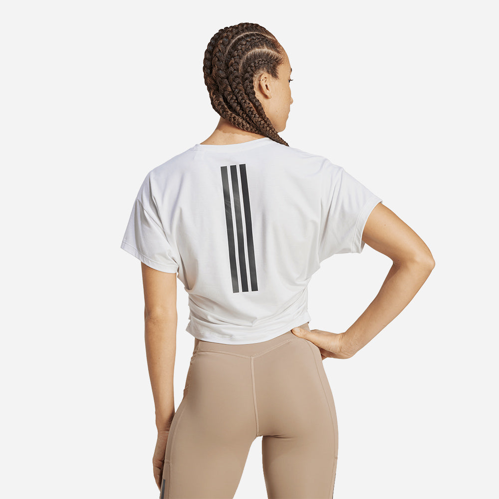 Áo Thun Nữ Adidas Power - Trắng - Supersports Vietnam