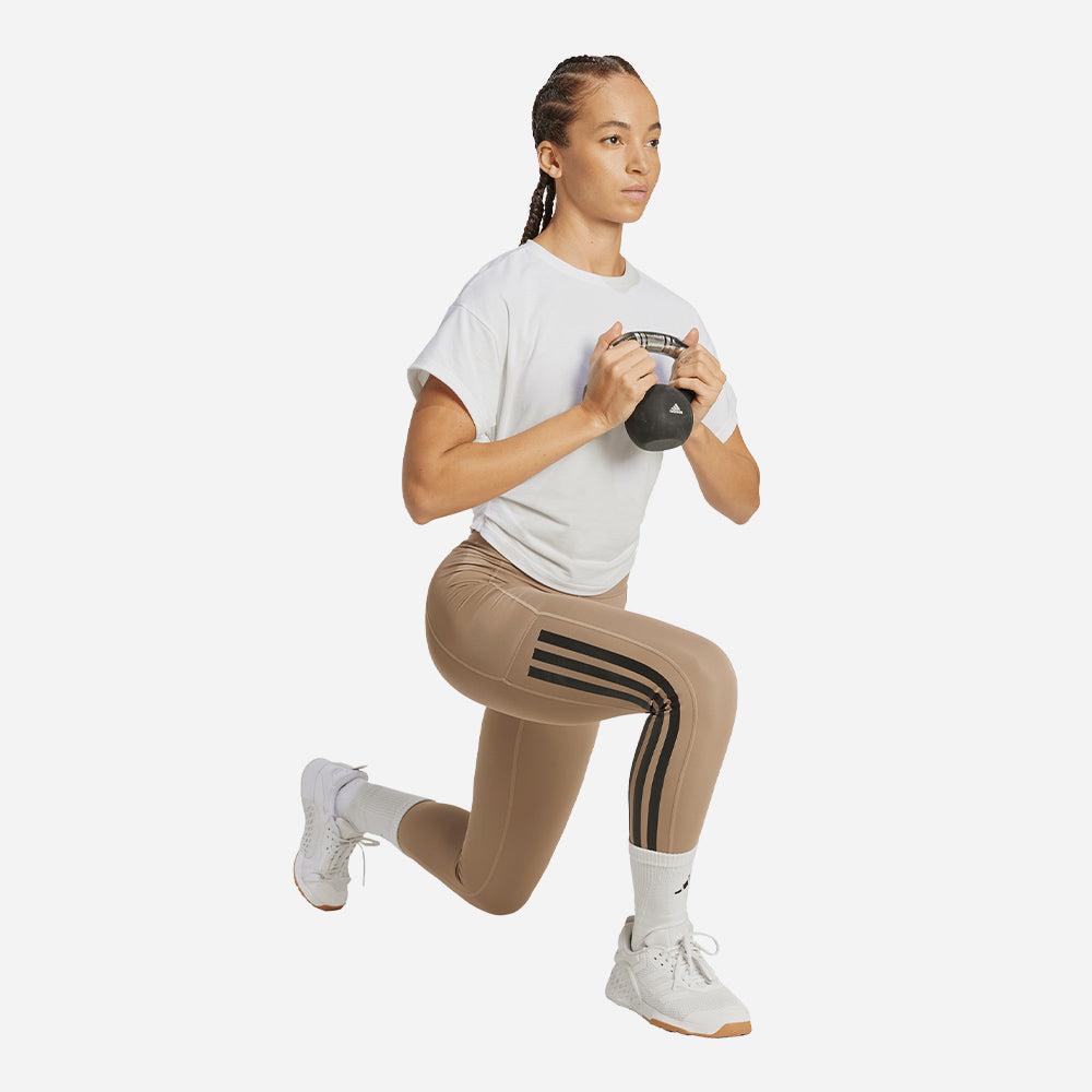 Áo Thun Nữ Adidas Power - Trắng - Supersports Vietnam