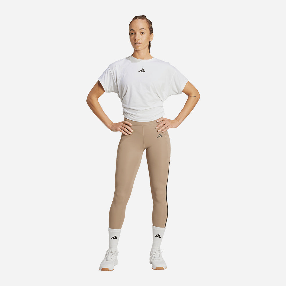 Áo Thun Nữ Adidas Power - Trắng - Supersports Vietnam