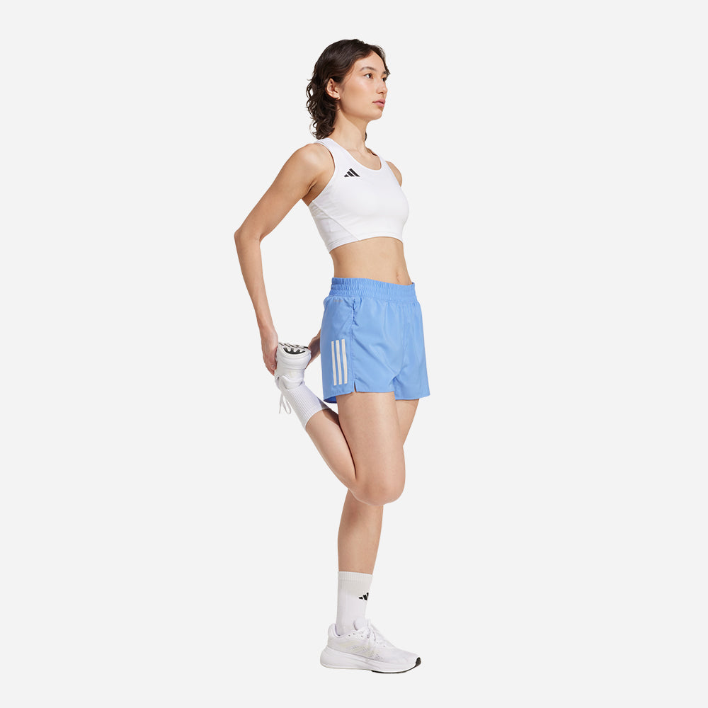 Quần Ngắn Thể Thao Nữ Adidas Own The Run - Xanh Dương - Supersports Vietnam