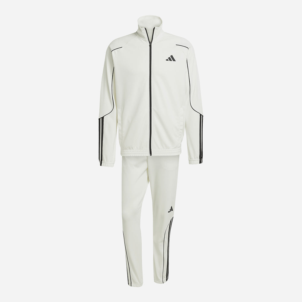 Đồ Bộ Nam Adidas Stadium 3-Stripes - Trắng - Supersports Vietnam