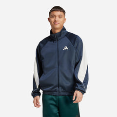 Áo Khoác Nam Adidas Stadium Track - Xanh Navy - Supersports Vietnam