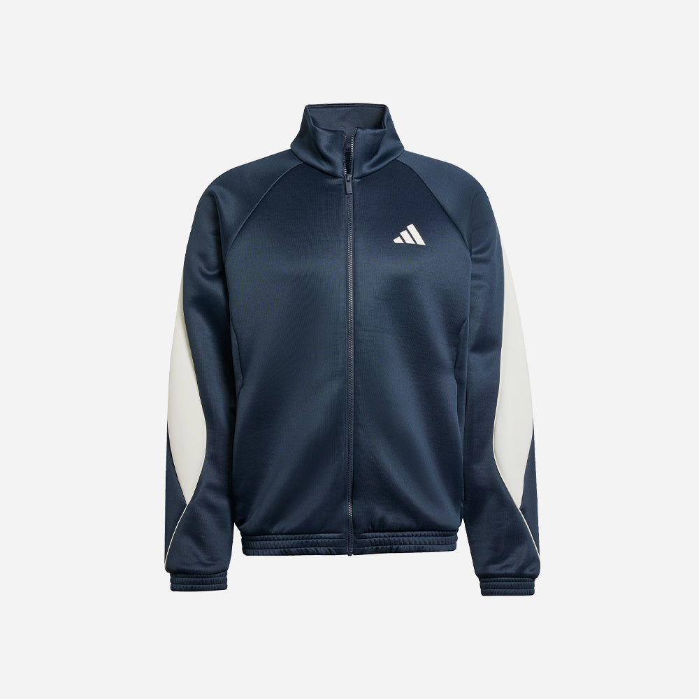 Áo Khoác Nam Adidas Stadium Track - Xanh Navy - Supersports Vietnam