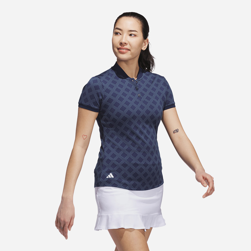 Áo Polo Nữ Adidas Ultimate365 Jacquard - Xanh Navy - Supersports Vietnam