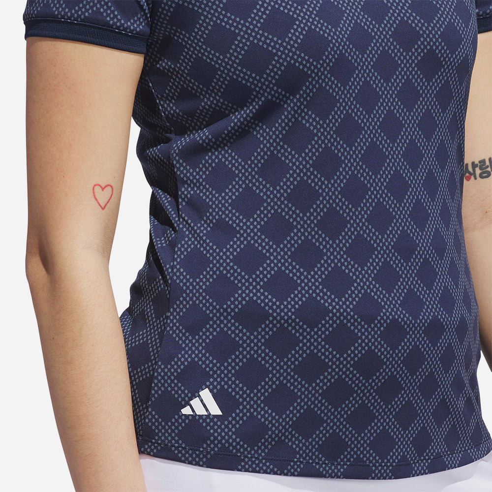 Áo Polo Nữ Adidas Ultimate365 Jacquard - Xanh Navy - Supersports Vietnam