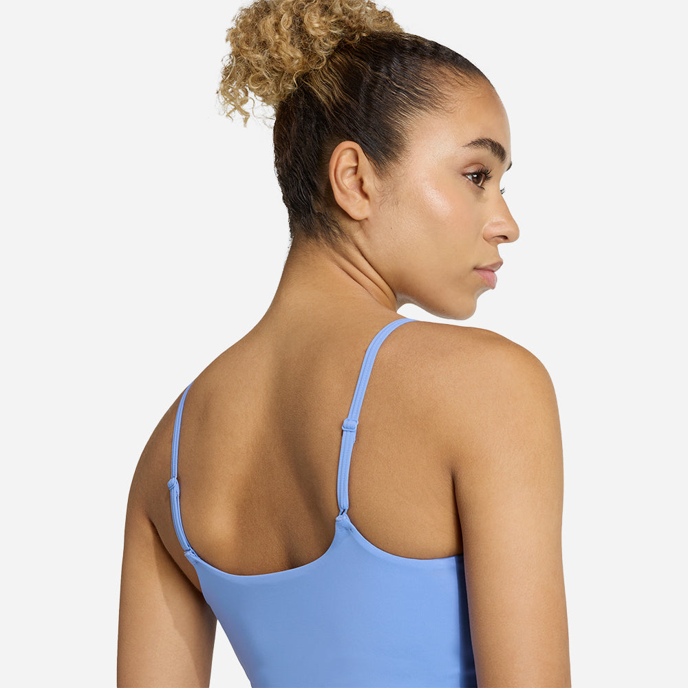 Áo Ba Lỗ Nữ Adidas Optime - Xanh Dương - Supersports Vietnam