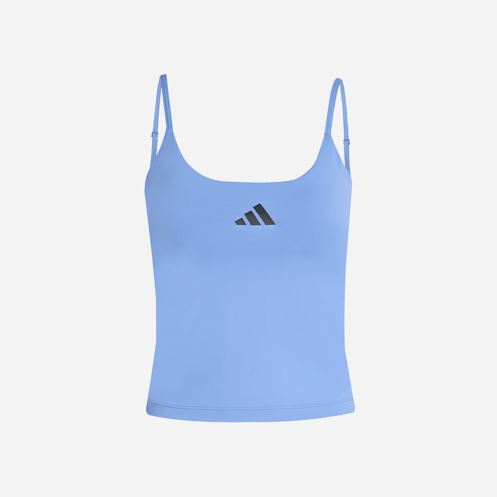 Áo Ba Lỗ Nữ Adidas Optime - Xanh Dương - Supersports Vietnam