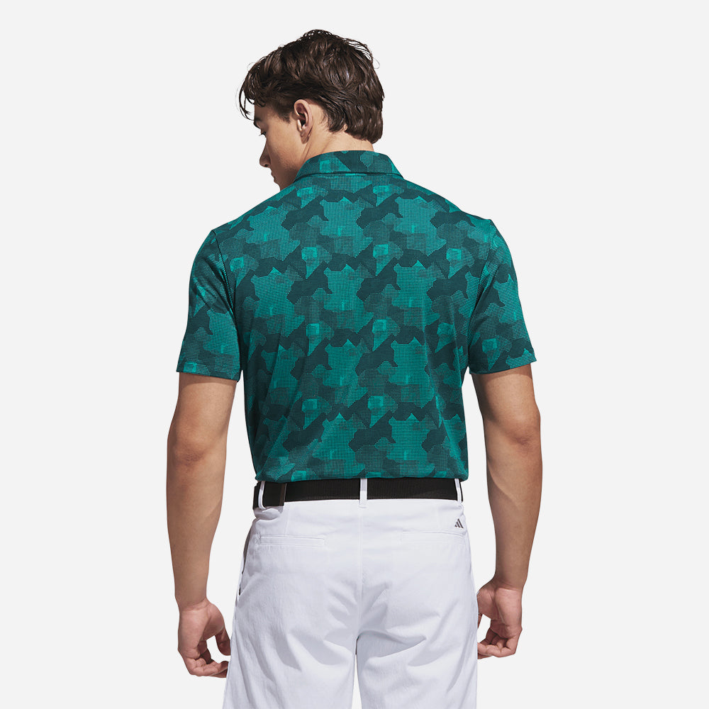 Áo Polo Nam Adidas Go-To Print - Xanh Lá - Supersports Vietnam