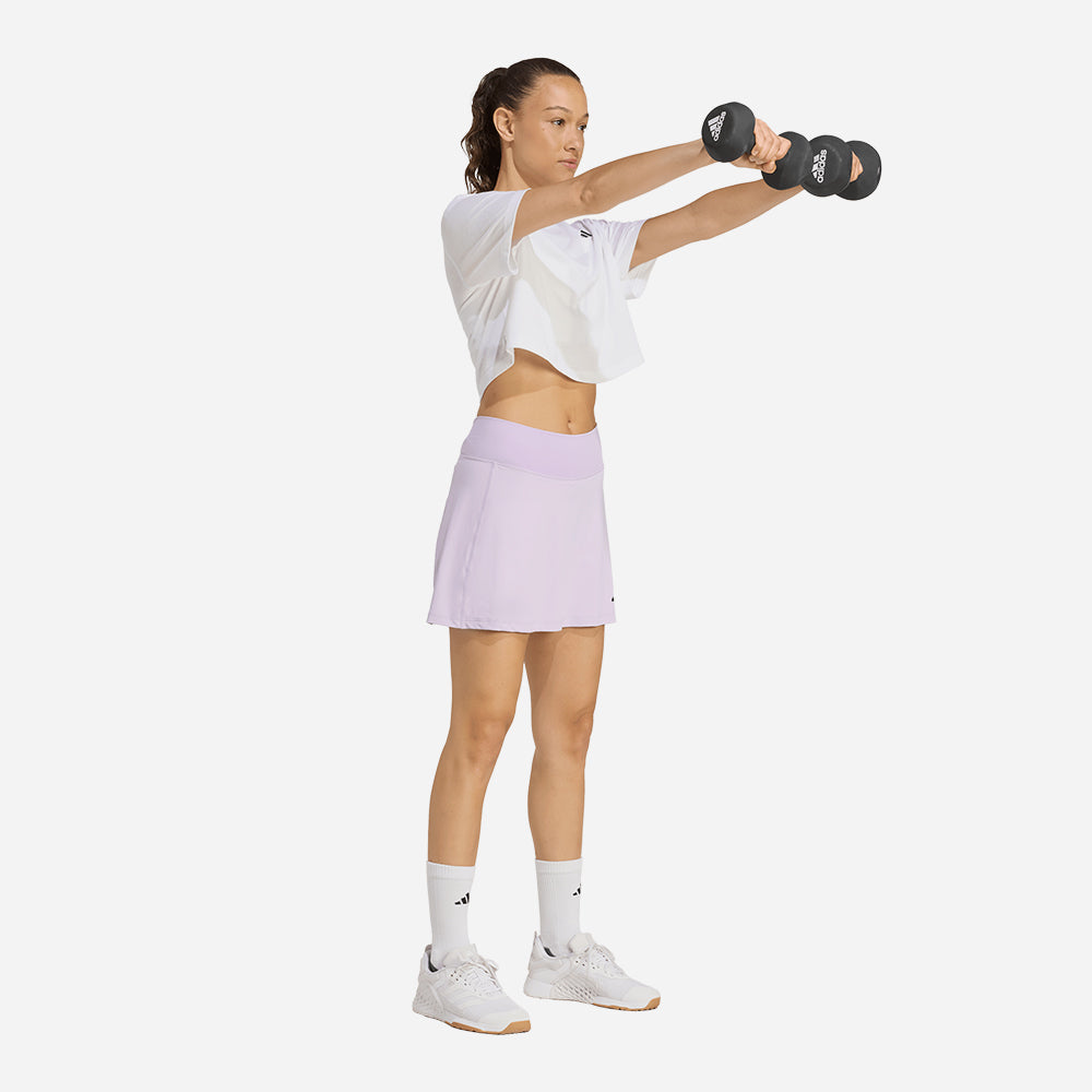 Chân Váy Nữ Adidas Optime - Tím - Supersports Vietnam
