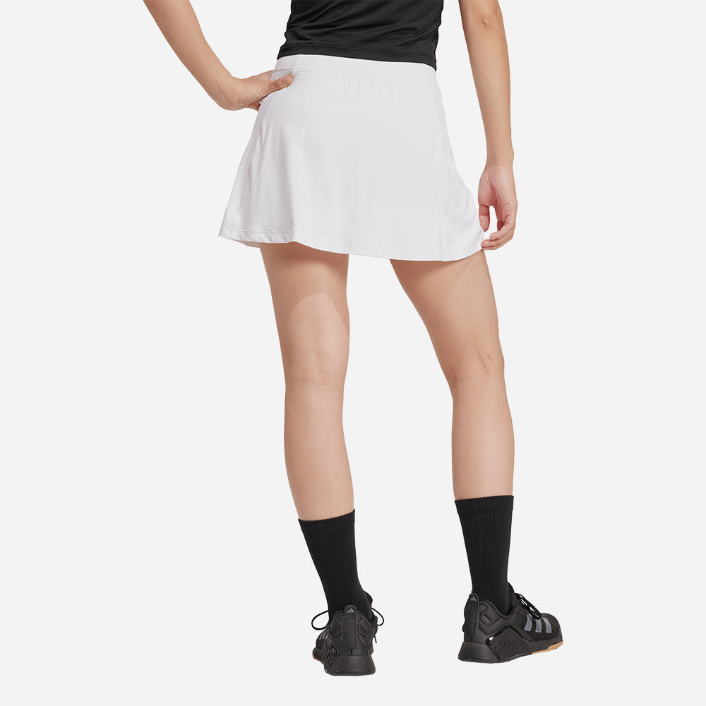 Chân Váy Nữ Adidas Optimé Skirt With Integrated Bike - Trắng - Supersports Vietnam