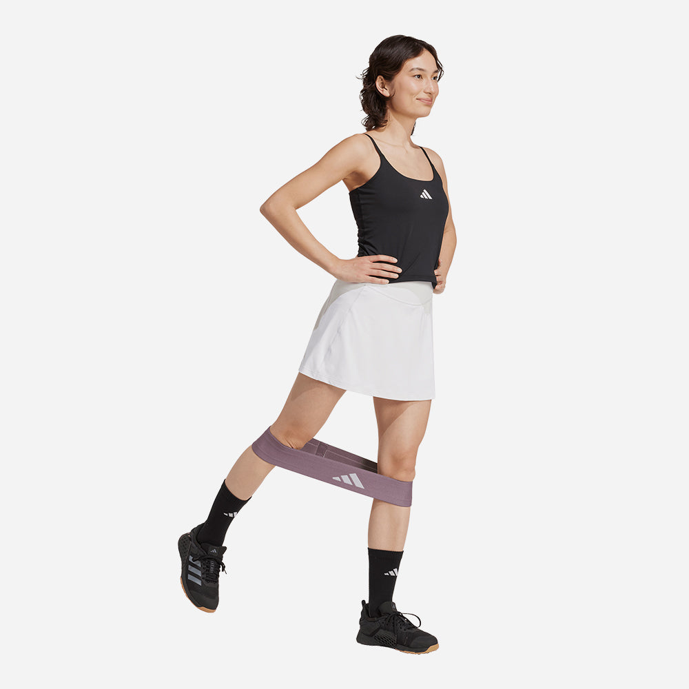 Chân Váy Nữ Adidas Optimé Skirt With Integrated Bike - Trắng - Supersports Vietnam