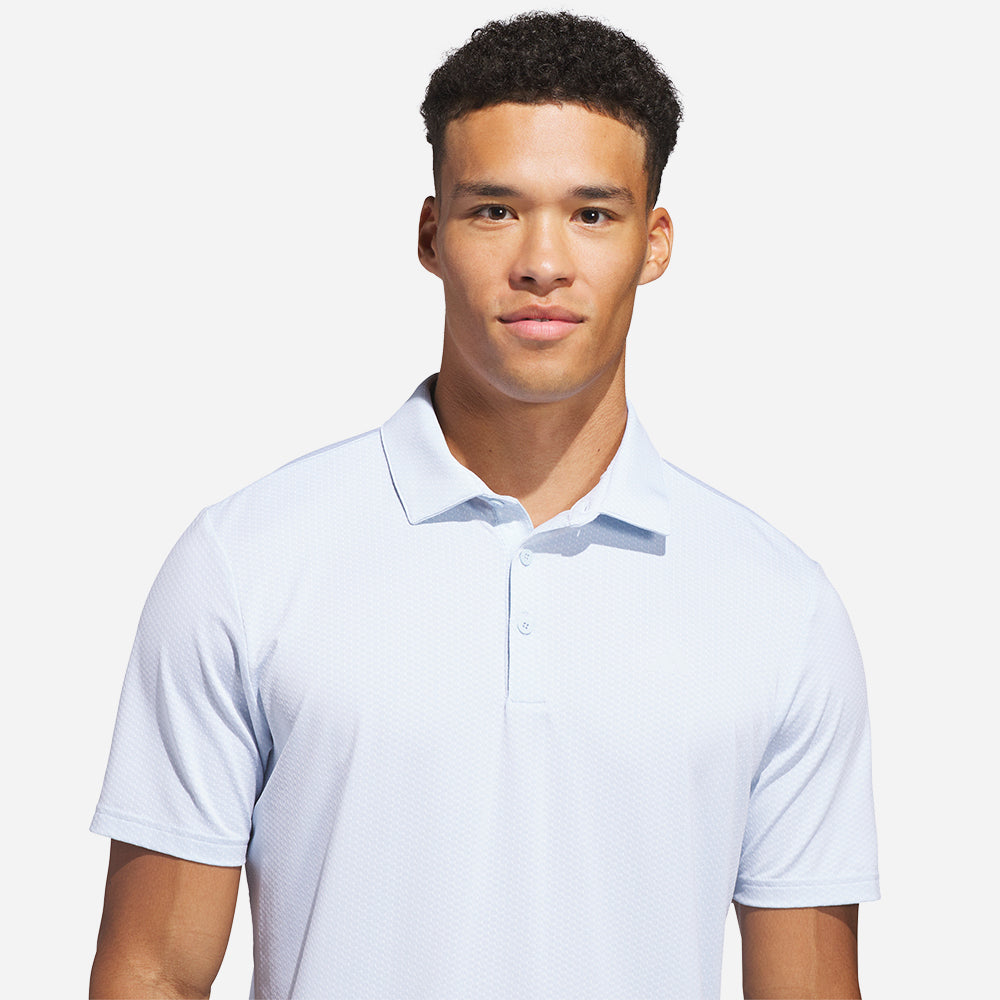 Áo Polo Nam Adidas Performance Textured - Xanh Dương - Supersports Vietnam