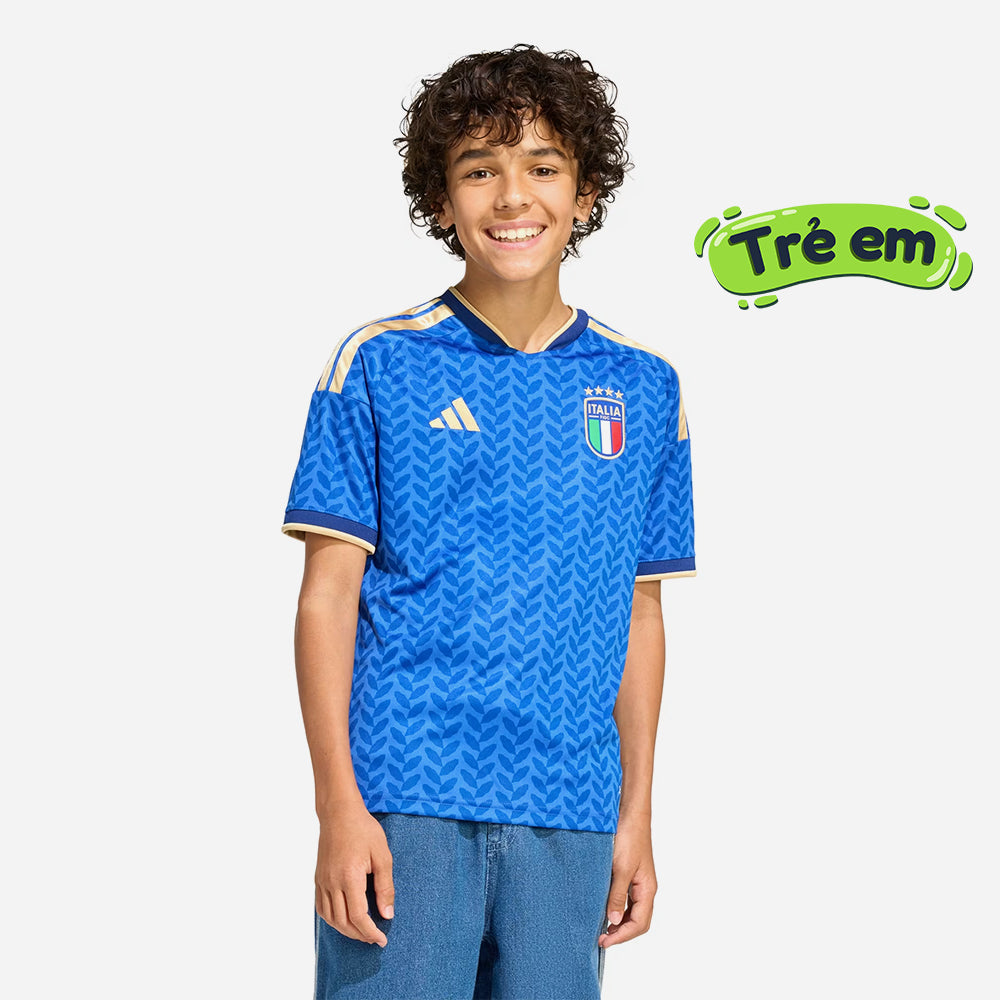 Áo Đá Bóng Sân Nhà Trẻ Em Adidas Italy 26 - Supersports Vietnam