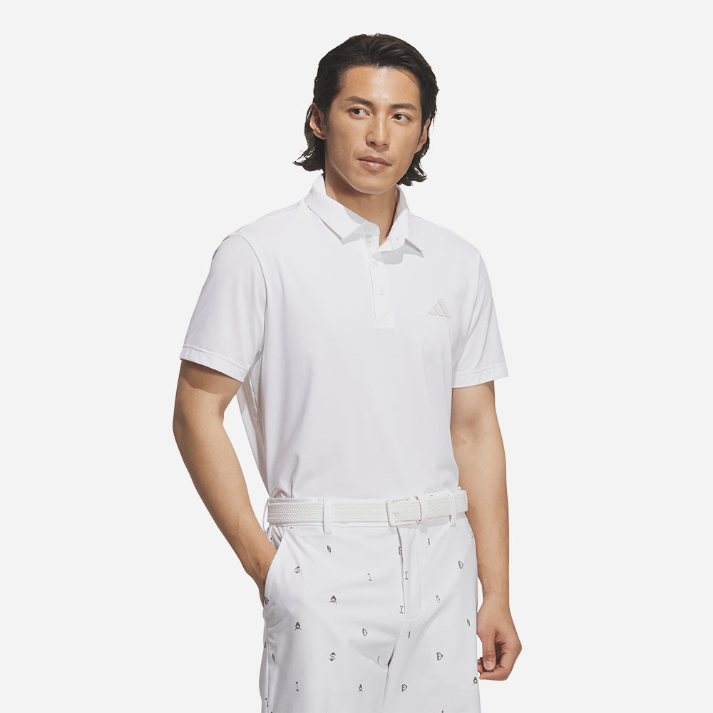 Áo Polo Nam Adidas Ultimate365 Back Print Climacool - Trắng - Supersports Vietnam