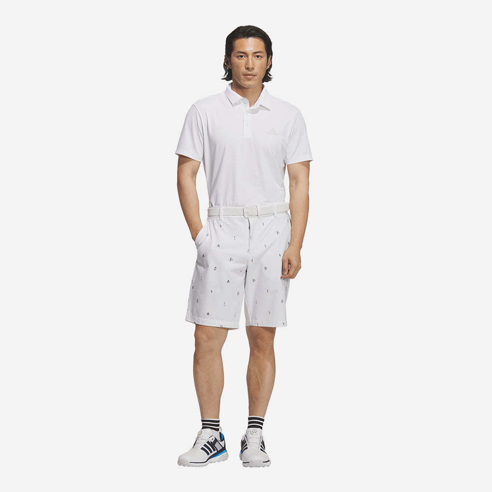 Áo Polo Nam Adidas Ultimate365 Back Print Climacool - Trắng - Supersports Vietnam